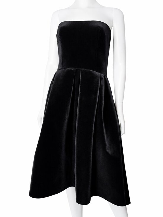Alex Perry Dresses & Skirts - ALEX PERRY | Bryn Strapless Velvet Sculpted Bodice Cocktail Dress US 8
